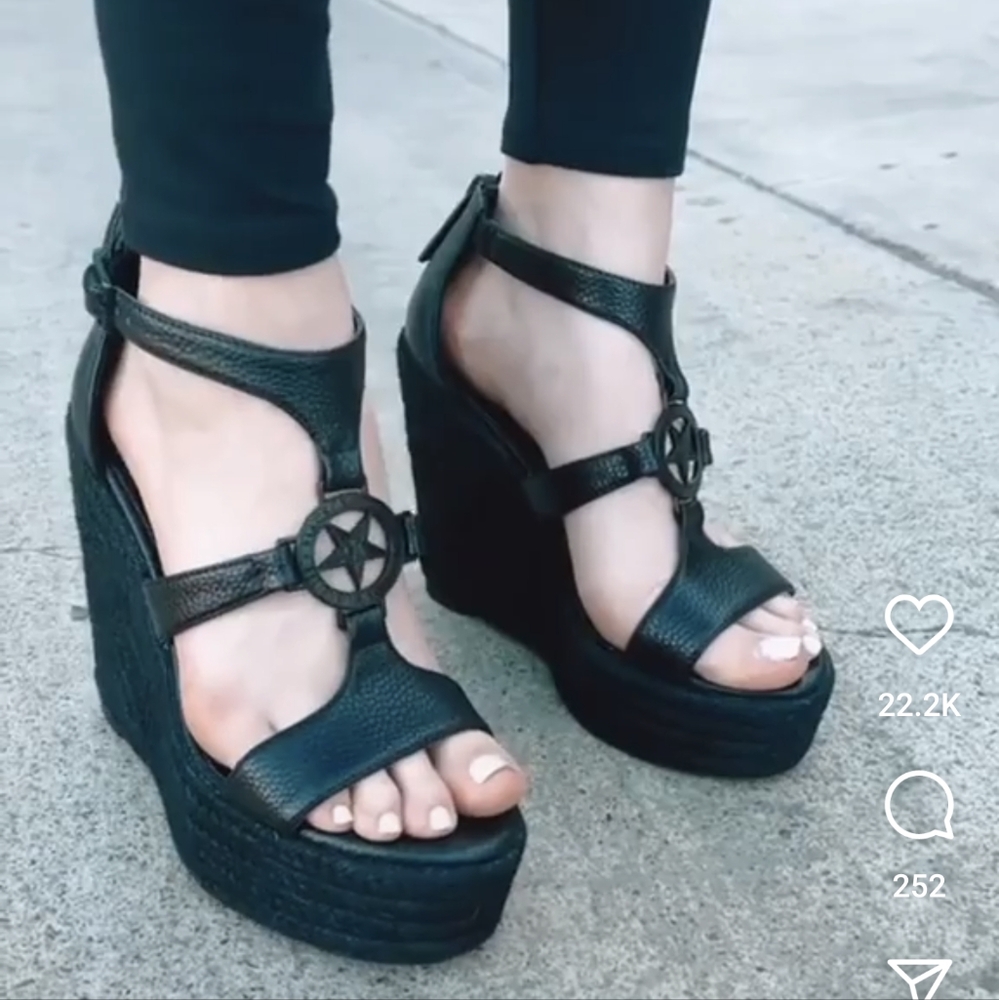 Blackcraft Cult Rosalie Wedge sandals